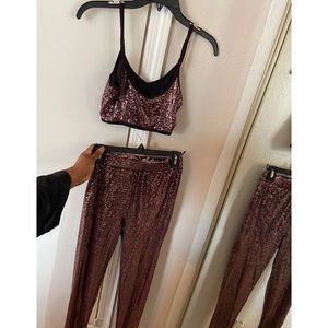 Sparkle pants set